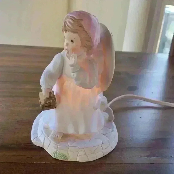 Wee Willie Night Light Vintage 1989 Nursery Figurine Made by The Good Company - Picture 4 of 7